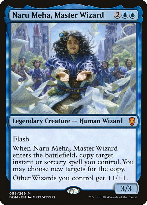 Naru Meha, Master Wizard - Dominaria #59
