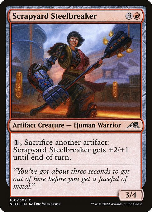 Scrapyard Steelbreaker - Kamigawa: Neon Dynasty #160