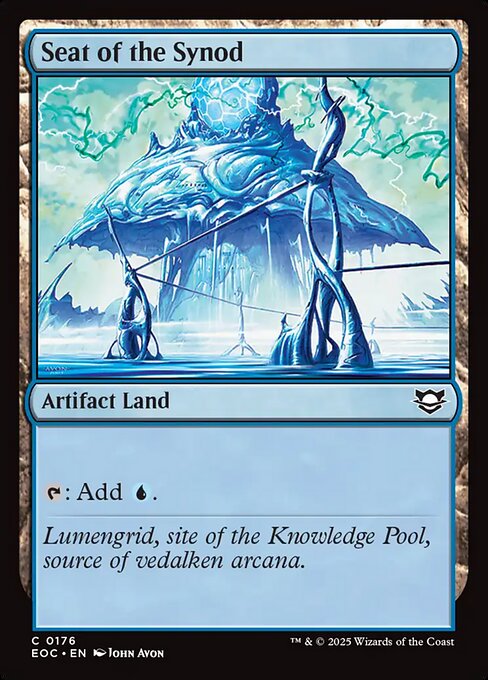 Seat of the Synod - Edge of Eternities Commander #176