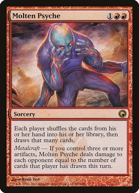 Molten Psyche - Scars of Mirrodin #98
