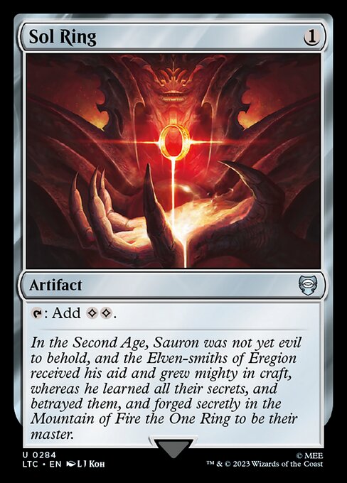 Sol Ring - Tales of Middle-earth Commander #284