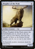 Prophet of the Peak Throne of Eldraine Magic: The Gathering card image