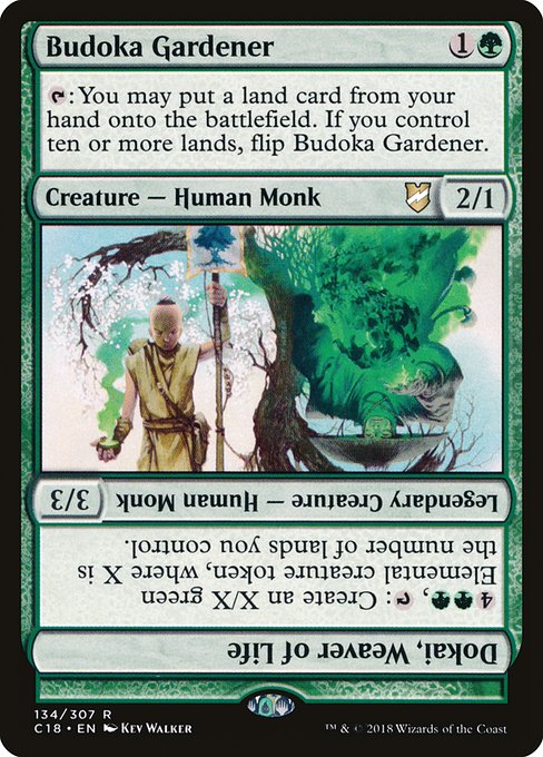 Budoka Gardener - Commander 2018 #134
