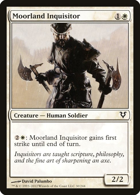 Moorland Inquisitor - Avacyn Restored #30