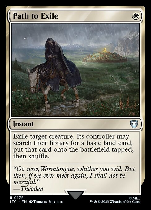 Path to Exile Tales of Middle-earth Commander Magic: The Gathering card image