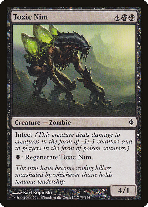 Toxic Nim - New Phyrexia #75