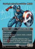 Captain America, Super-Soldier Marvel Super Heroes Magic: The Gathering card image
