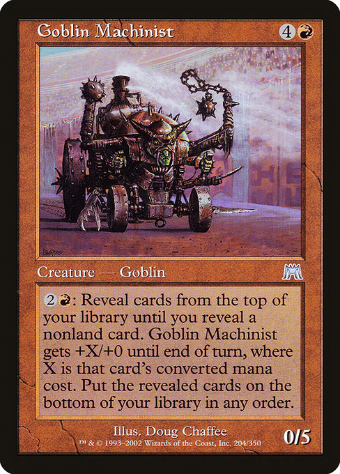 Goblin Machinist - Onslaught #204
