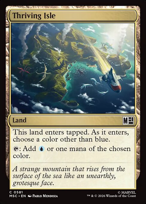 Thriving Isle Marvel Super Heroes Commander Magic: The Gathering card image