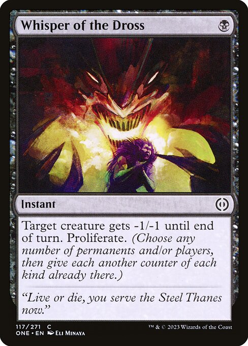 Whisper of the Dross - Phyrexia: All Will Be One #117