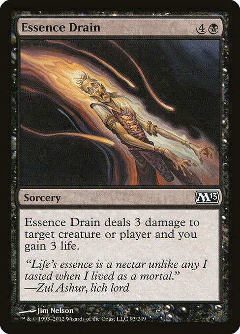 Essence Drain Magic 2013 Magic: The Gathering card image