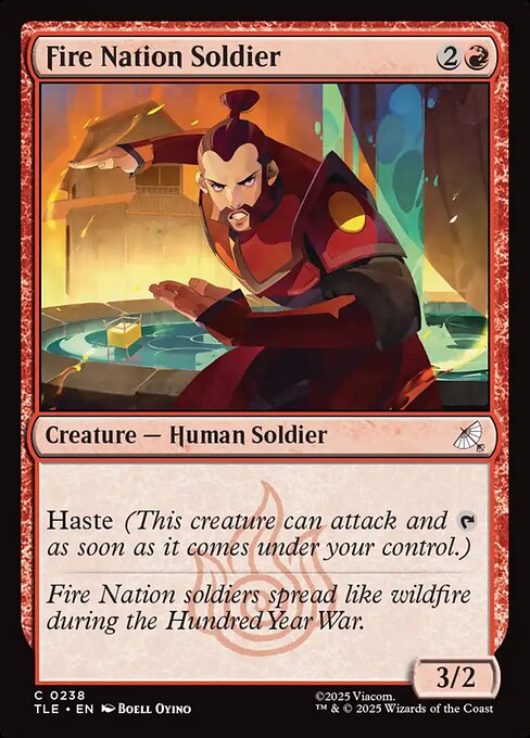 Fire Nation Soldier - Avatar: The Last Airbender Eternal #238