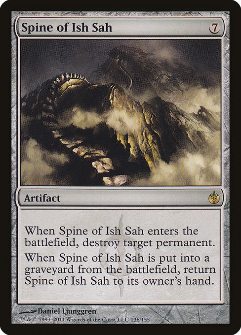 Spine of Ish Sah - Mirrodin Besieged #136