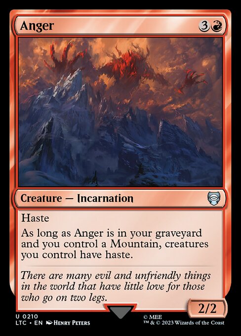Anger - Tales of Middle-earth Commander #210