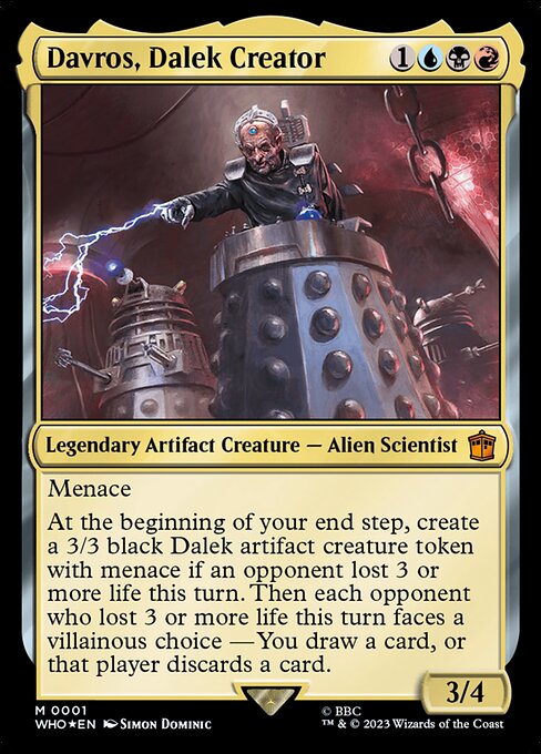 Davros, Dalek Creator - Doctor Who #1