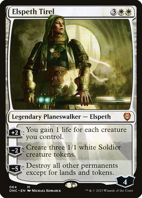 Elspeth Tirel - Phyrexia: All Will Be One Commander #64