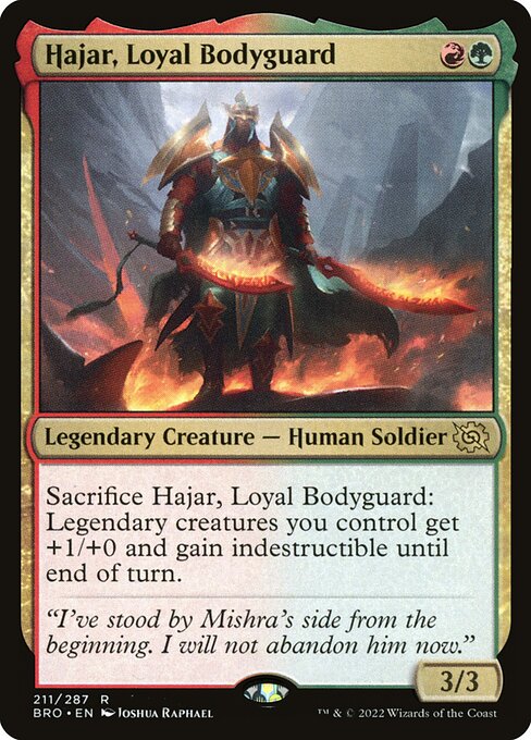 Hajar, Loyal Bodyguard - The Brothers' War #211