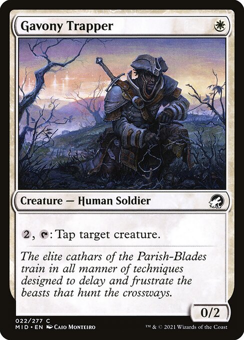 Gavony Trapper - Innistrad: Midnight Hunt #22