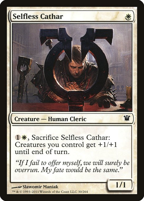 Selfless Cathar - Innistrad #30