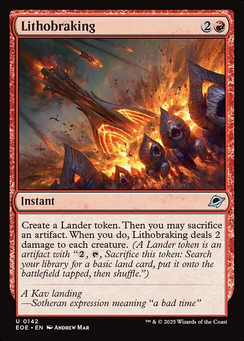 Lithobraking - Edge of Eternities #142