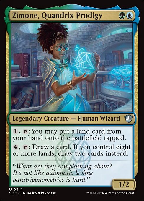 Zimone, Quandrix Prodigy - Secrets of Strixhaven Commander #341
