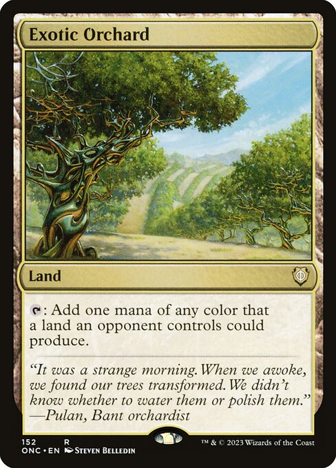 Exotic Orchard - Phyrexia: All Will Be One Commander #152
