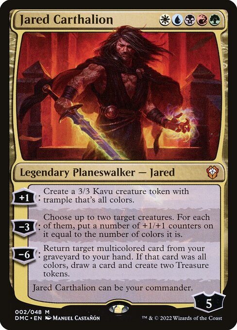 Jared Carthalion - Dominaria United Commander #2 (Foil)