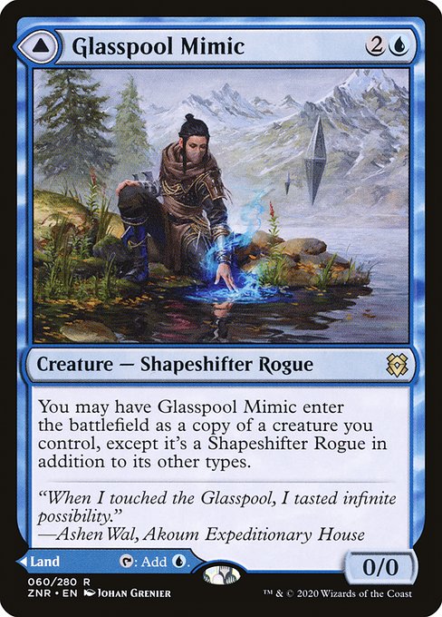Glasspool Mimic - Zendikar Rising #60