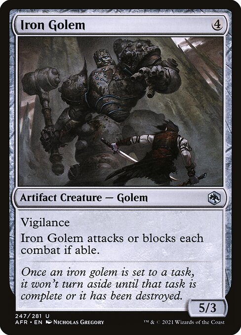 Iron Golem - Adventures in the Forgotten Realms #247