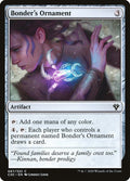 Bonder's Ornament - Commander 2020 #67 Magic: The Gathering card image