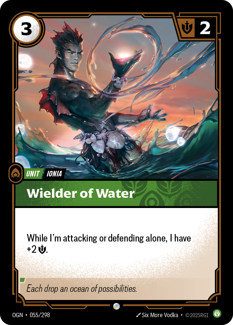 Wielder of Water Riftbound card image