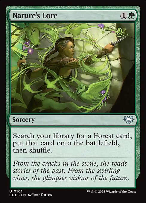 Nature's Lore - Edge of Eternities Commander #101