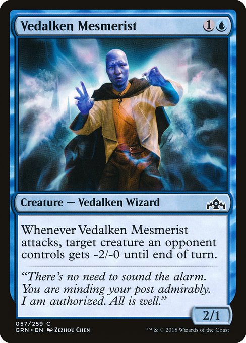 Vedalken Mesmerist - Guilds of Ravnica #57