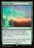 Primal Might - Secrets of Strixhaven Commander #283