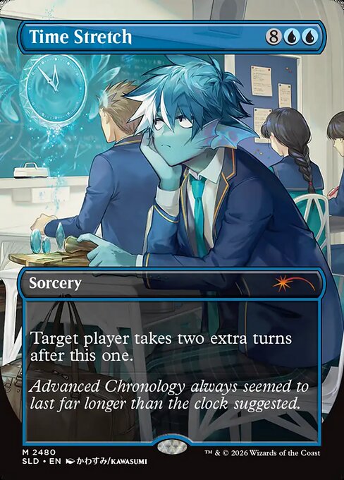 Time Stretch Secret Lair Drop Magic: The Gathering card image