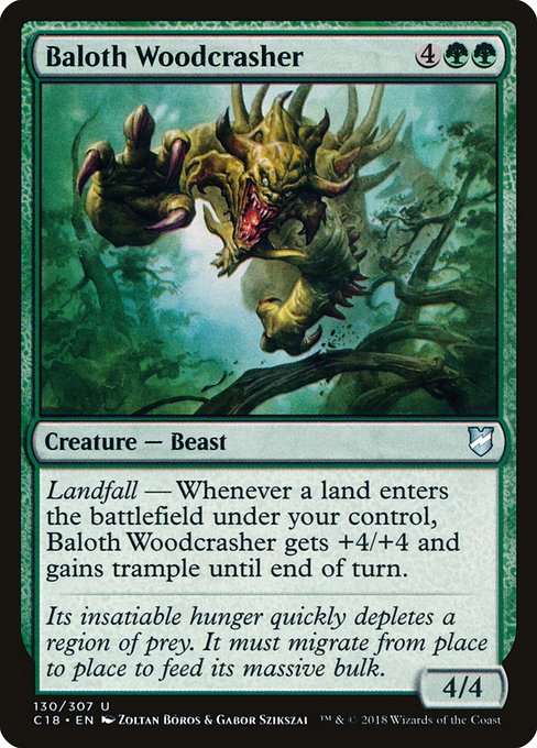 Baloth Woodcrasher - Commander 2018 #130