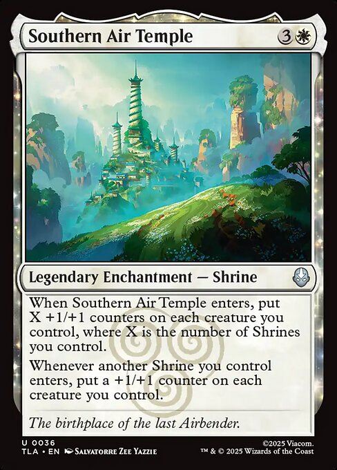 Southern Air Temple - Avatar: The Last Airbender #36 Magic: The Gathering card image