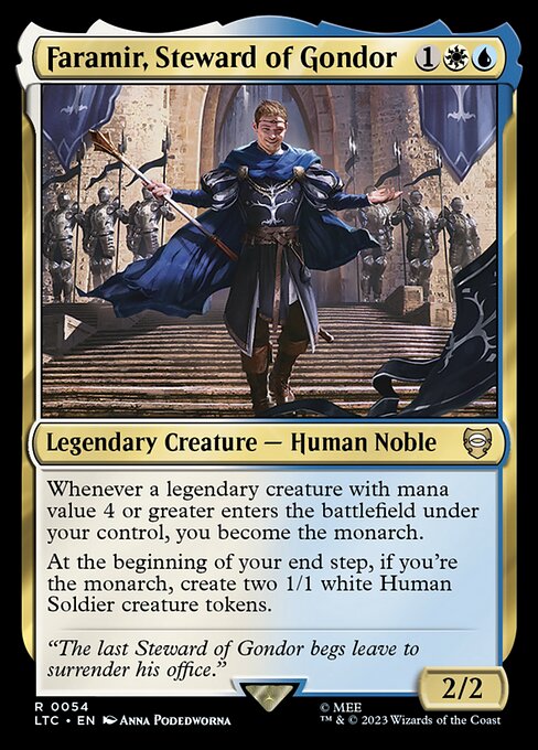 Faramir, Steward of Gondor - Tales of Middle-earth Commander #54