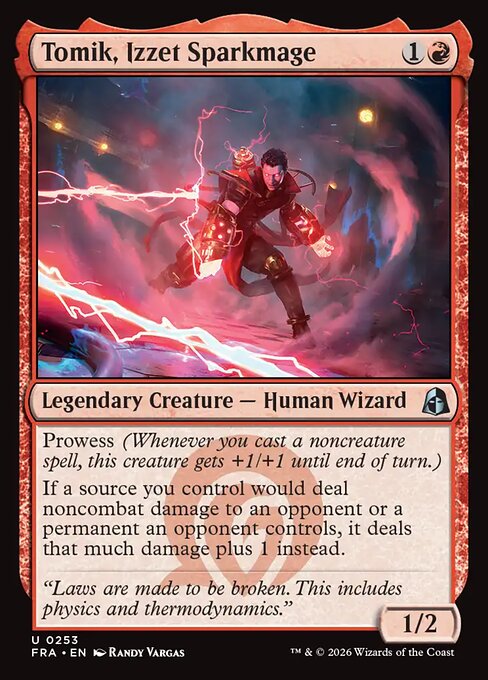 Tomik, Izzet Sparkmage - Reality Fracture - Non-Foil