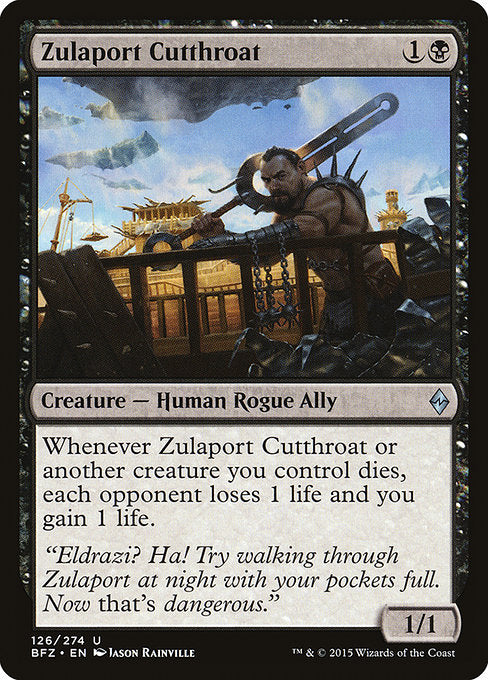 Zulaport Cutthroat - Battle for Zendikar #126