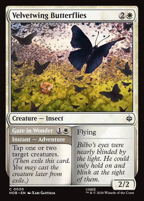 Velvetwing Butterflies // Gaze in Wonder HOB 30
