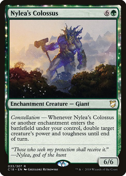 Nylea's Colossus - Commander 2018 #33