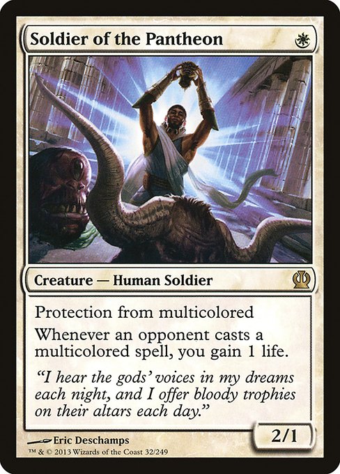 Soldier of the Pantheon - Theros #32