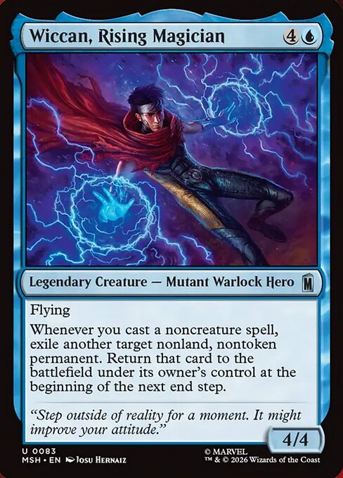 Wiccan, Rising Magician - Marvel Super Heroes #83 (Foil)