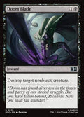 Doom Blade Marvel Super Heroes Commander Magic: The Gathering card image