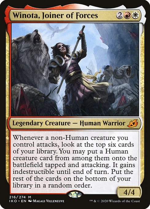 Winota, Joiner of Forces - Ikoria: Lair of Behemoths #216