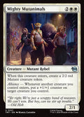 Mighty Mutanimals - Teenage Mutant Ninja Turtles #21 Magic: The Gathering card image