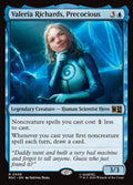 Valeria Richards, Precocious Marvel Super Heroes Commander Magic: The Gathering card image