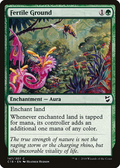Fertile Ground - Commander 2018 #147