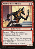Nimble-Blade Khenra - Amonkhet #145 Magic: The Gathering card image